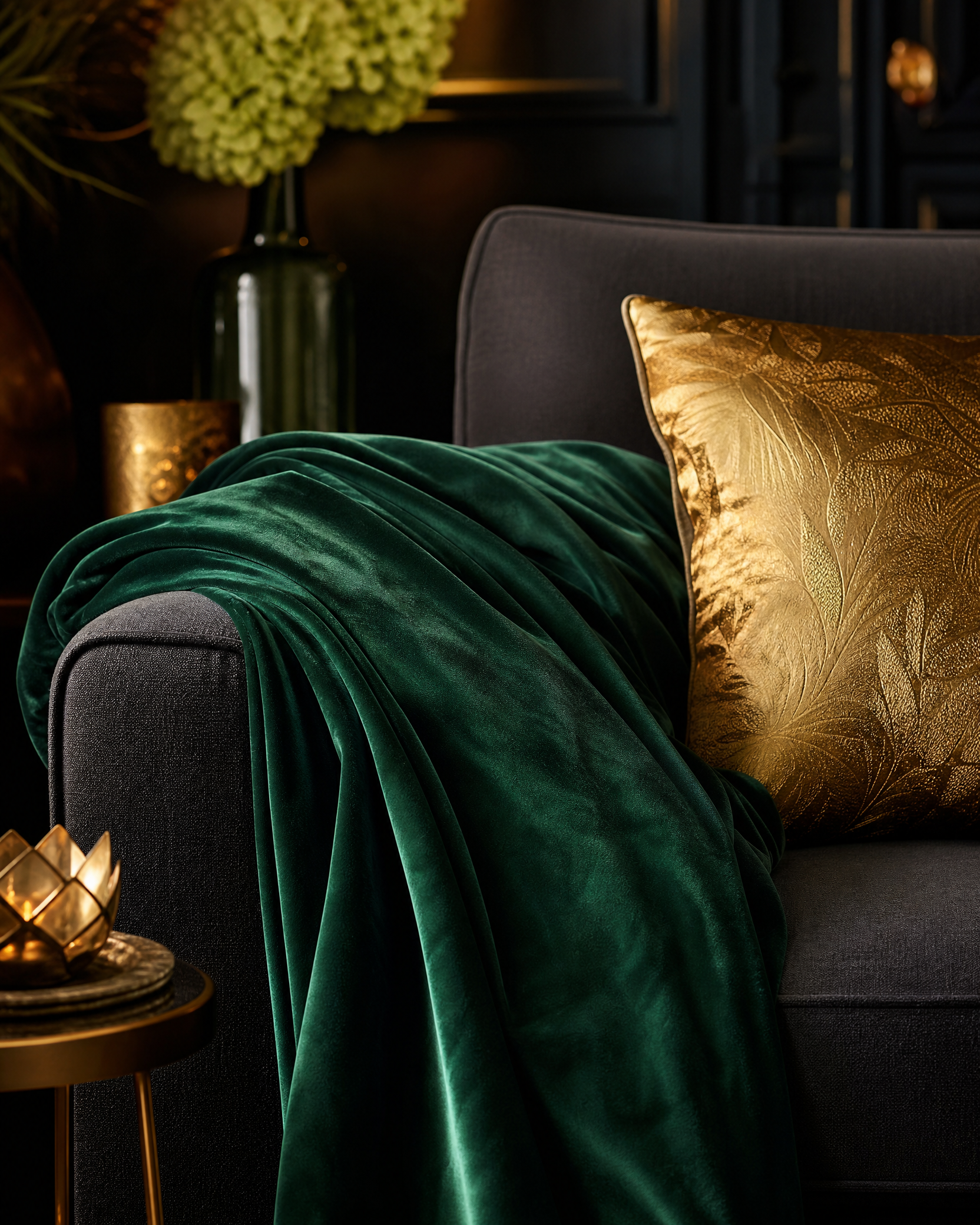 The Velvet Throne Throw